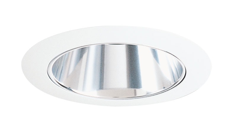 17 CWH 17 Series Downlight Line Voltage Cone Trim, 5 in OD, Incandescent Lamp, For Use With IC1, IC1W, TC1R, APT1, PL426, PL413, IC91RLWDG4 Series Line Voltage Housing