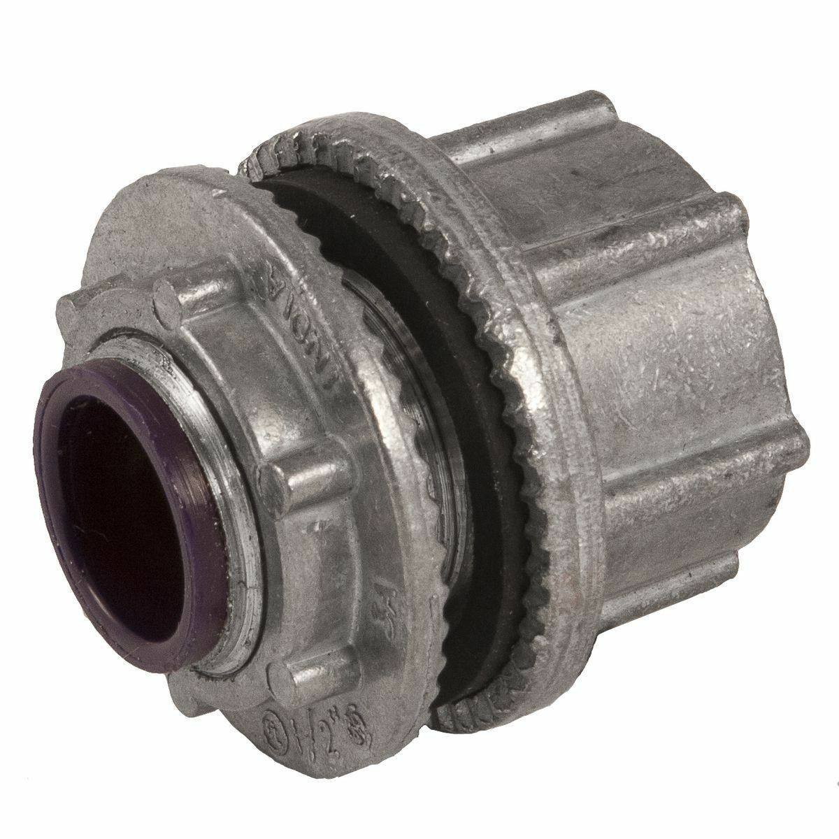 1702 Threaded Conduit Hub, 1/2 in, For Use With IMC/Rigid Conduit, Die Cast Zinc