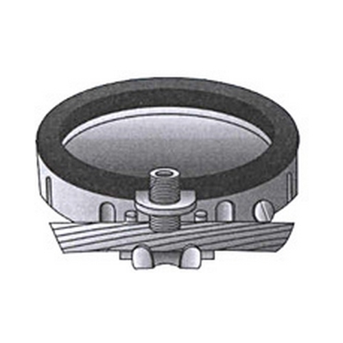 SBLG-4104 Type SBLG Insulated Ground Bushing, 4 in Trade, 14 AWG Wire Min, 4 AWG Wire Max, 5 in Dia, Malleable Iron
