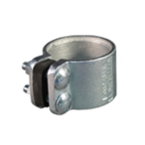Rigid/IMC Conduit Split Coupling, 2-1/2 inch, Malleable Iron, Zinc Electroplate