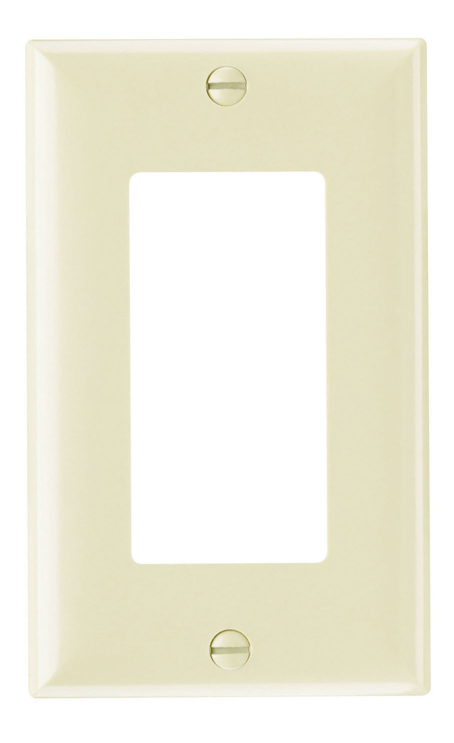 SP26 1-Gang Thermoset Wall Plate, 1 Decorator Opening, Brown