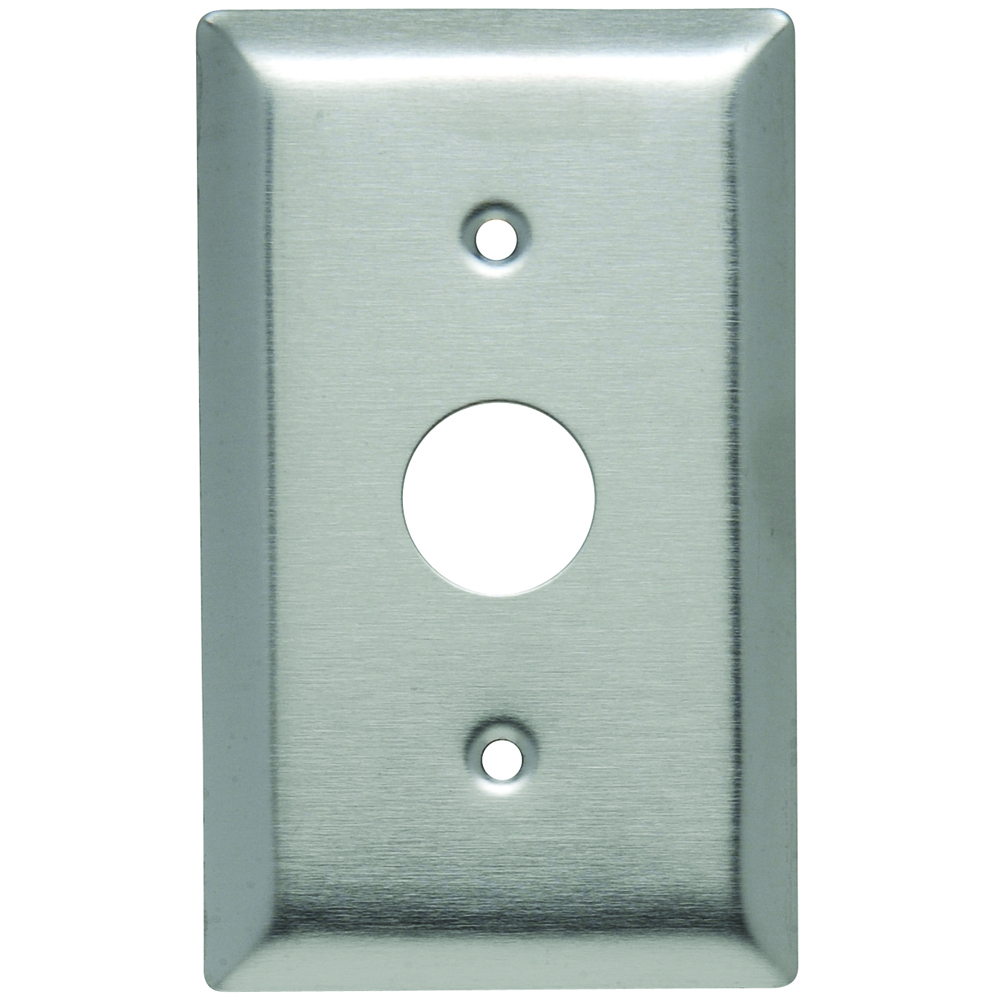 SS730 1-Gang 302/304 Stainless Steel Wall Plate, Communication Plate