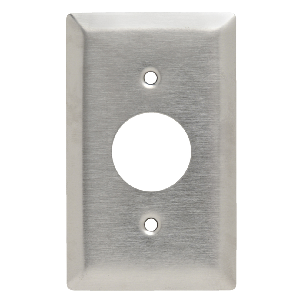 SS736 1-Gang 302/304 Stainless Steel Wall Plate, Communication Plate