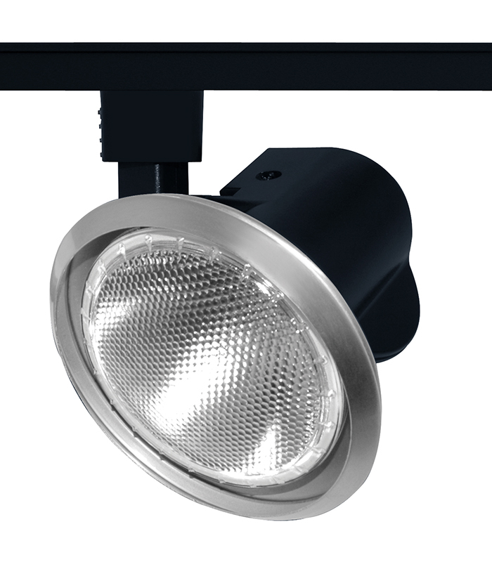 T231 BL T231 Close Up Line Voltage Track Head, Incandescent Lamp, 120 VAC, 1-1/2 in Max Extension