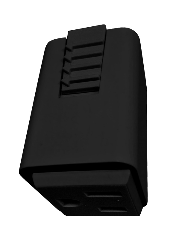 T33 WH T33 Outlet Adapter, 1 Circuits, 2 in L