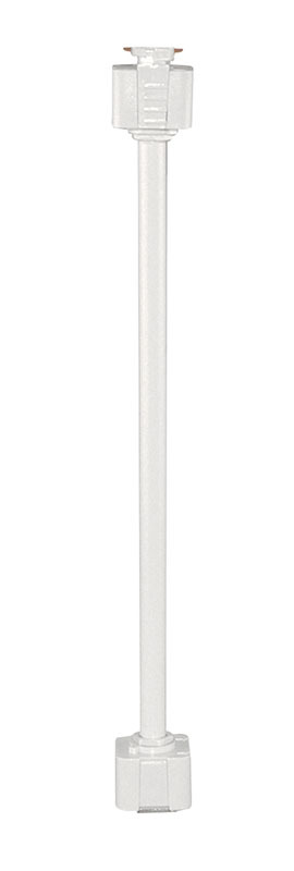 TEW 48IN WH Adapter Extension Wand, For Use With One/Two Circuit Trac and Line Voltage Monopoints System, 120 V AC, Incandescent Fixture
