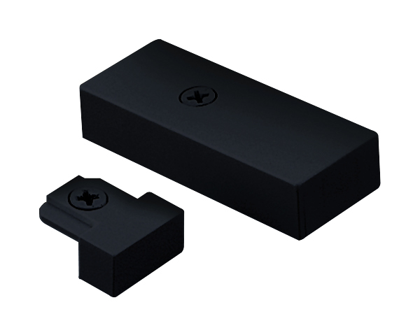 TL38 WH TL38 End Feed Connector With Cover and Dead End, 2-1/4 in W, ABS/Polycarbonate