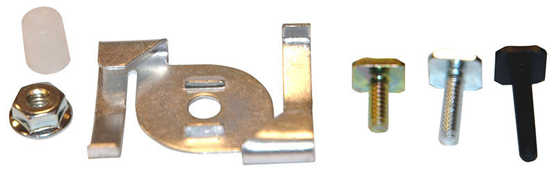 TLR37 T-Bar Attachment Clip, For Use With 20 A Miniature Low Voltage Trac System, 15/16 in Size