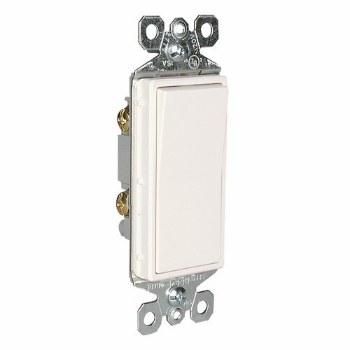 TM870W radiant 15 Amp Single-Pole Switch, White
