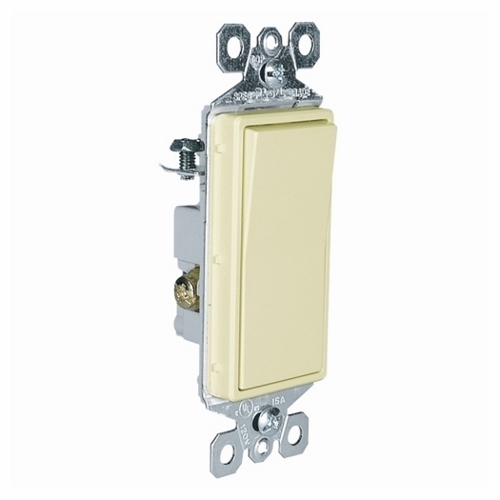 TM873I radiant 15 Amp 3-Way Switch, Ivory