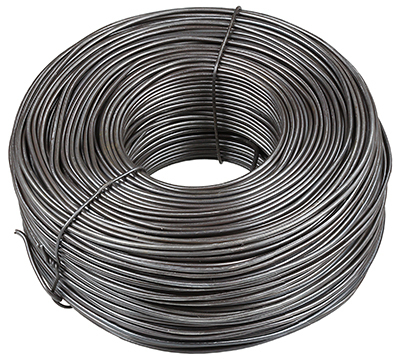 TY164 5030 Tie Wire, Steel, 16-1/2 ga, 400 ft L, Annealed Black