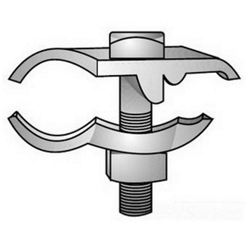 UPC-100G Type UPC Parallel Conduit K-Clamp, 1 in, For Use With EMT/IMC/Rigid Metal Conduit, Malleable Iron, Hot Dip Galvanized