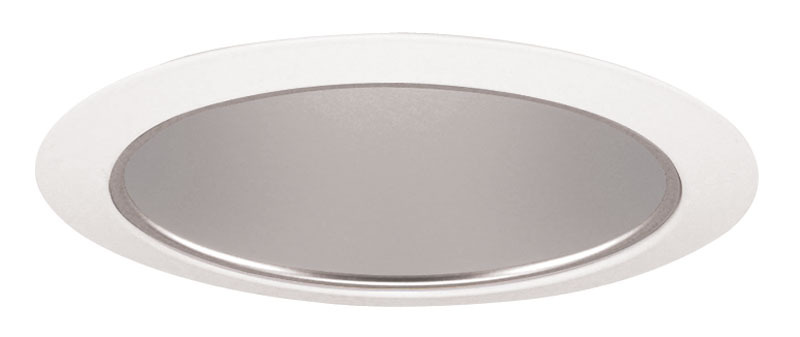 206 HZWH Deep Downlight Cone Trim, 7-5/16 in ID x 6-1/4 in OD, Incandescent Lamp, For Use With IC20, IC20W, IC20S, IC20R, TC20, TC20S, TC20R Series Housing