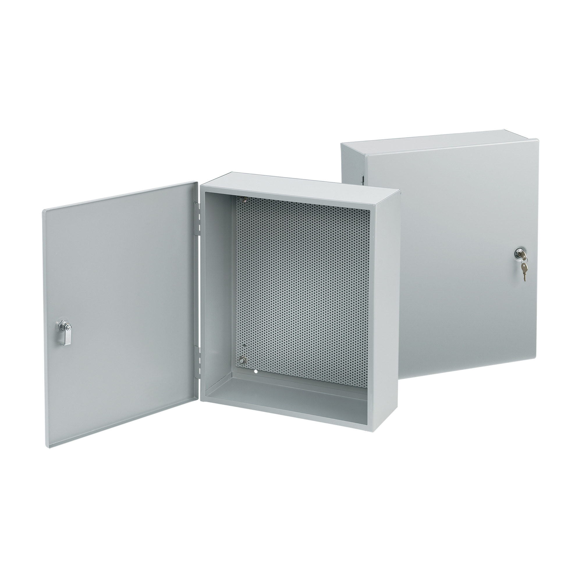 A12126T1PP A1PP Integrated Panel Enclosure, 12 in L x 12 in W x 6 in D, NEMA 1/IP30 NEMA Rating, Steel