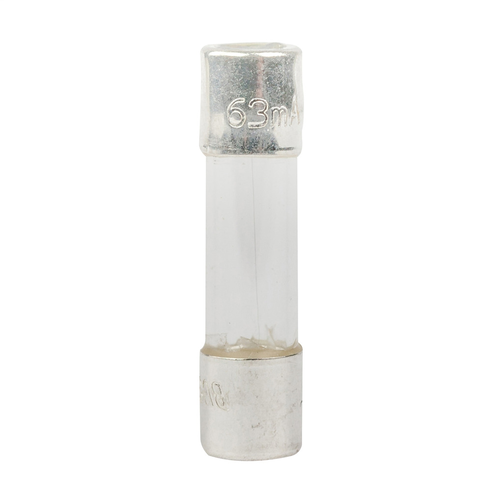 BK/GMA-63-R Electronic Fast Acting Fuse, 63 mA, 250 V AC