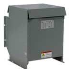DM014NJ HPS Non-Efficient Standard Drive Isolation Transformer, 575 Delta V AC Primary, 460Y VAC Secondary, 14 kVA Power Rating, 60 Hz, 3  Phase