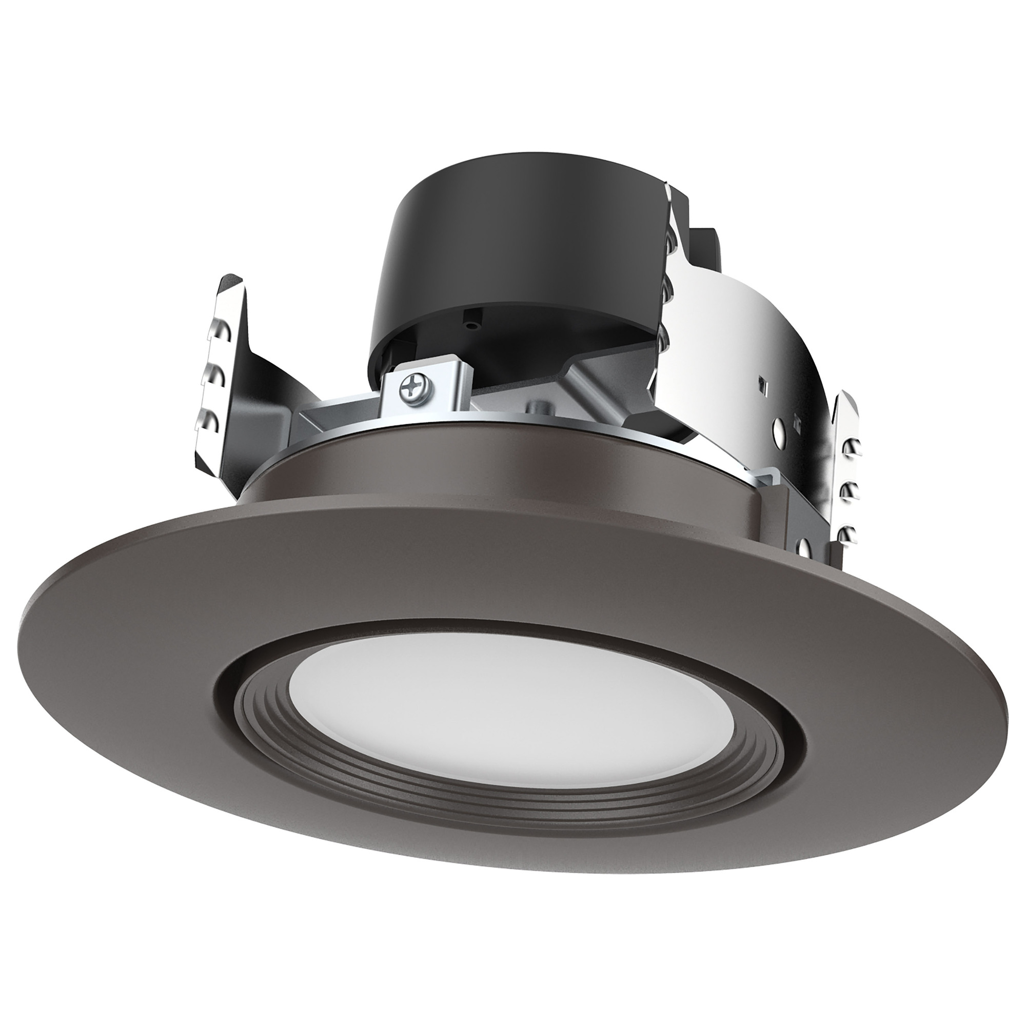 S11856 Dimmable Retrofit Downlight, 7.5 W Fixture, 4 in Ceiling Opening, 120 V AC