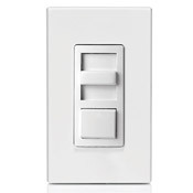 IPL06-10Z 3-Way Dimmable Electro-Mechanical Universal Dimmer Switch, 120 V AC, 1 Pole, Standard On/Off Operation, Ivory/Light Almond/White