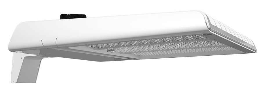 A22-320W A22 Type III Distribution Area Light, 245.5 to 323.1 W Fixture, 120 to 277 V, White Housing