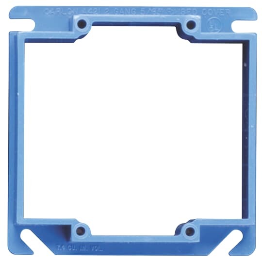 A421RR Carlon Box Cover, 4.03 in L x 4.03 in W, PVC