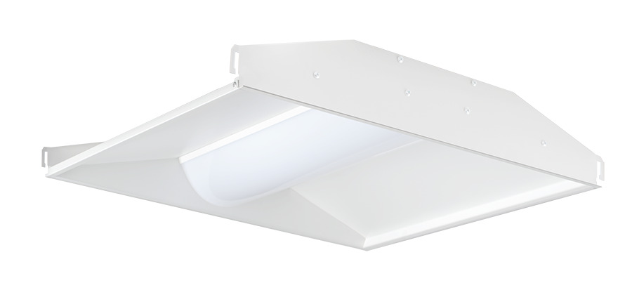 SWISHFA2X2/D10/E2 SWISH Outdoor Troffer, 120, 208, 240, 277 V, Die Formed Steel/Cold Rolled Housing
