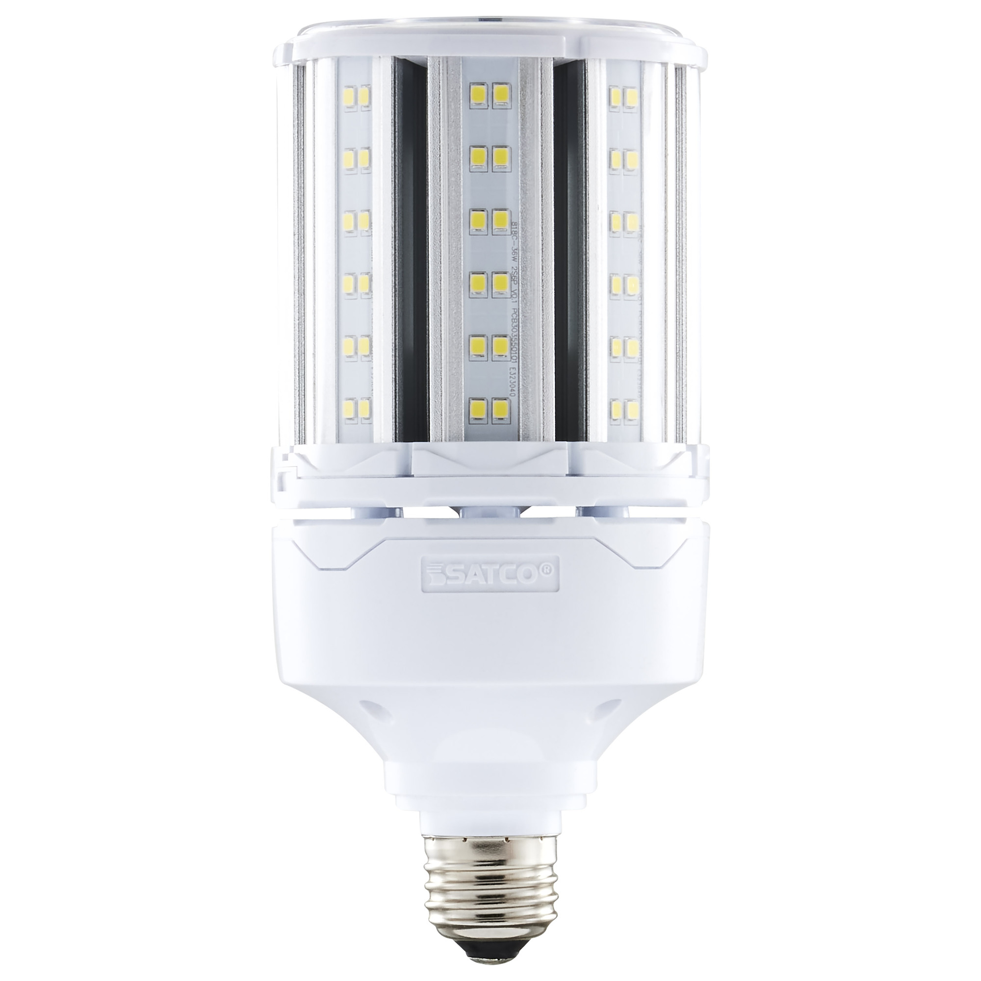 S49672 Replacement HID, 36 W, E26 Lamp Base, Corncob Shape, 4680 Lumens