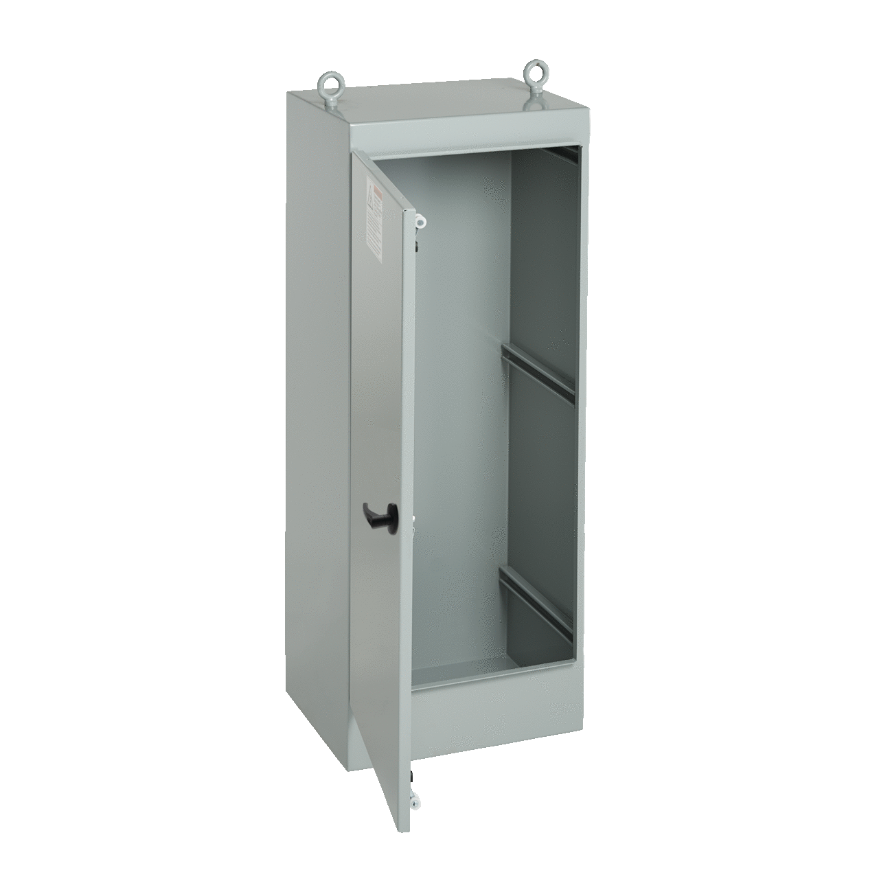 A723618FSG A30 1-Door Single Access Enclosure, 72.06 in L x 36.06 in W x 18.06 in D, NEMA 12/IP55 NEMA Rating, Steel
