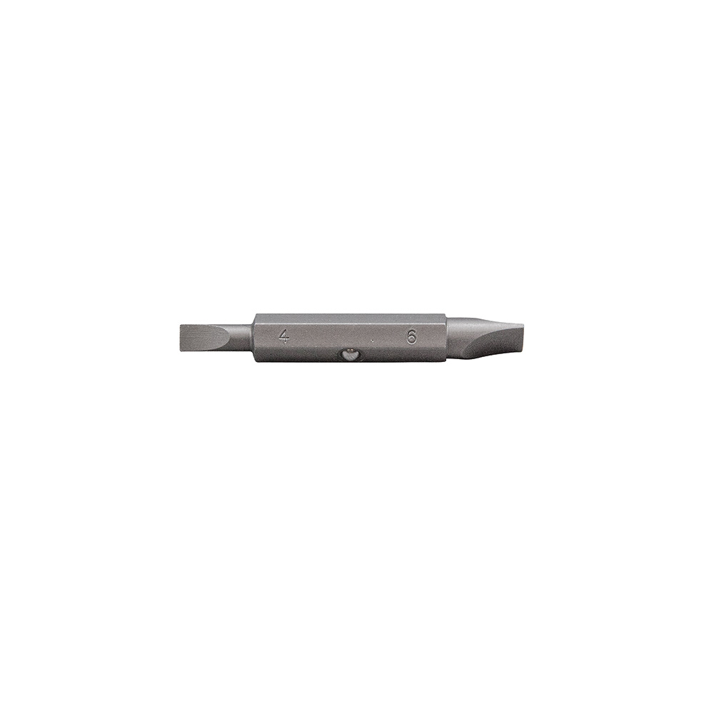 32775 Screwdriver Bit, 4 X 6 mm Point Slotted Poin