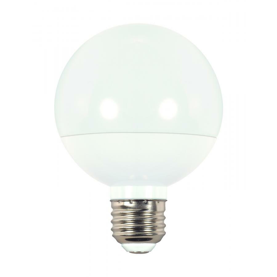 S28595 Dimmable LED Lamp, 4 W, 40 W Incandescent Equivalent, E26 Lamp, G25 Globe Shape, 360 Lumens