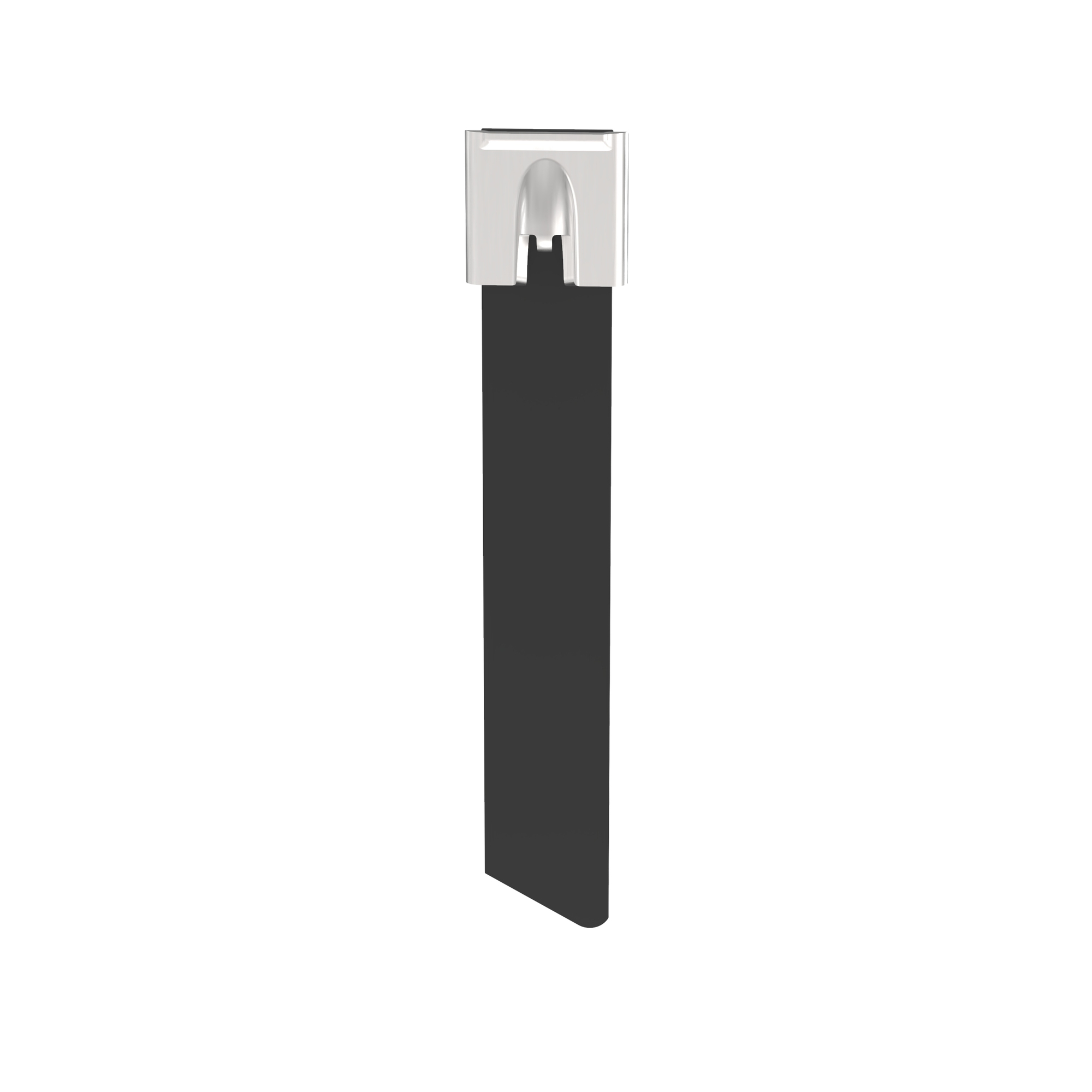 MLTFC4EH-LP316 Pan-Steel MLTFC Cable Tie, 17.1 in L x 0.5 in W x 0.017 in THK, 316 Stainless Steel/Fully Coated Polyester, Black