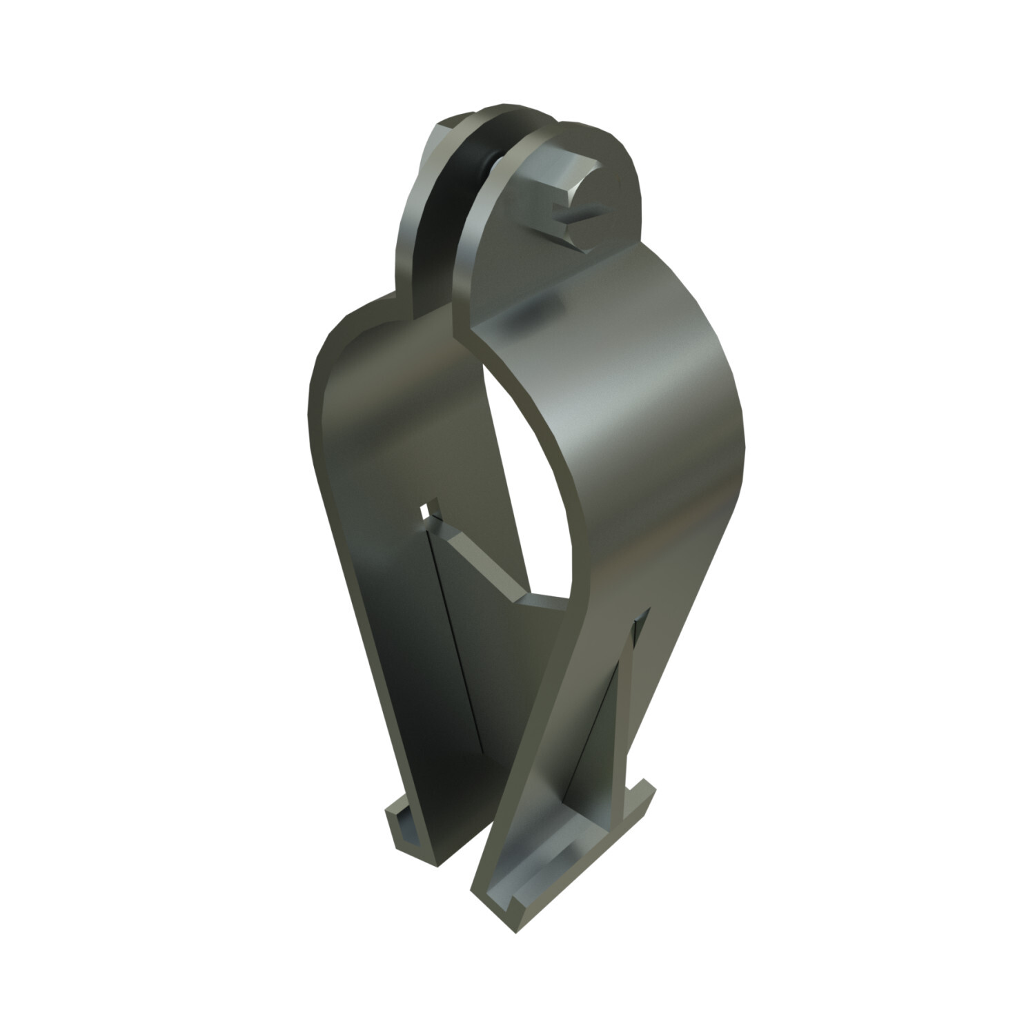 P1566-EG Parallel Pipe Clamp, 1 in Conduit, 1.315 in OD, HRPO Steel