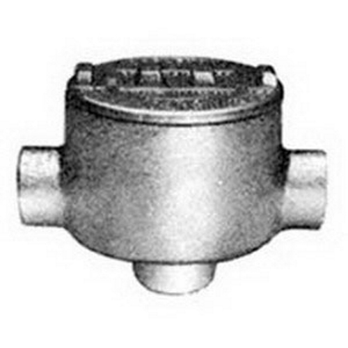 GRCA50 Unilets CA-Style Dust-Ignitionproof Explosionproof Conduit Outlet Box With Cover, 1/2 in, 3.38 in Cover Opening, 18 cu-in, Triple Coated