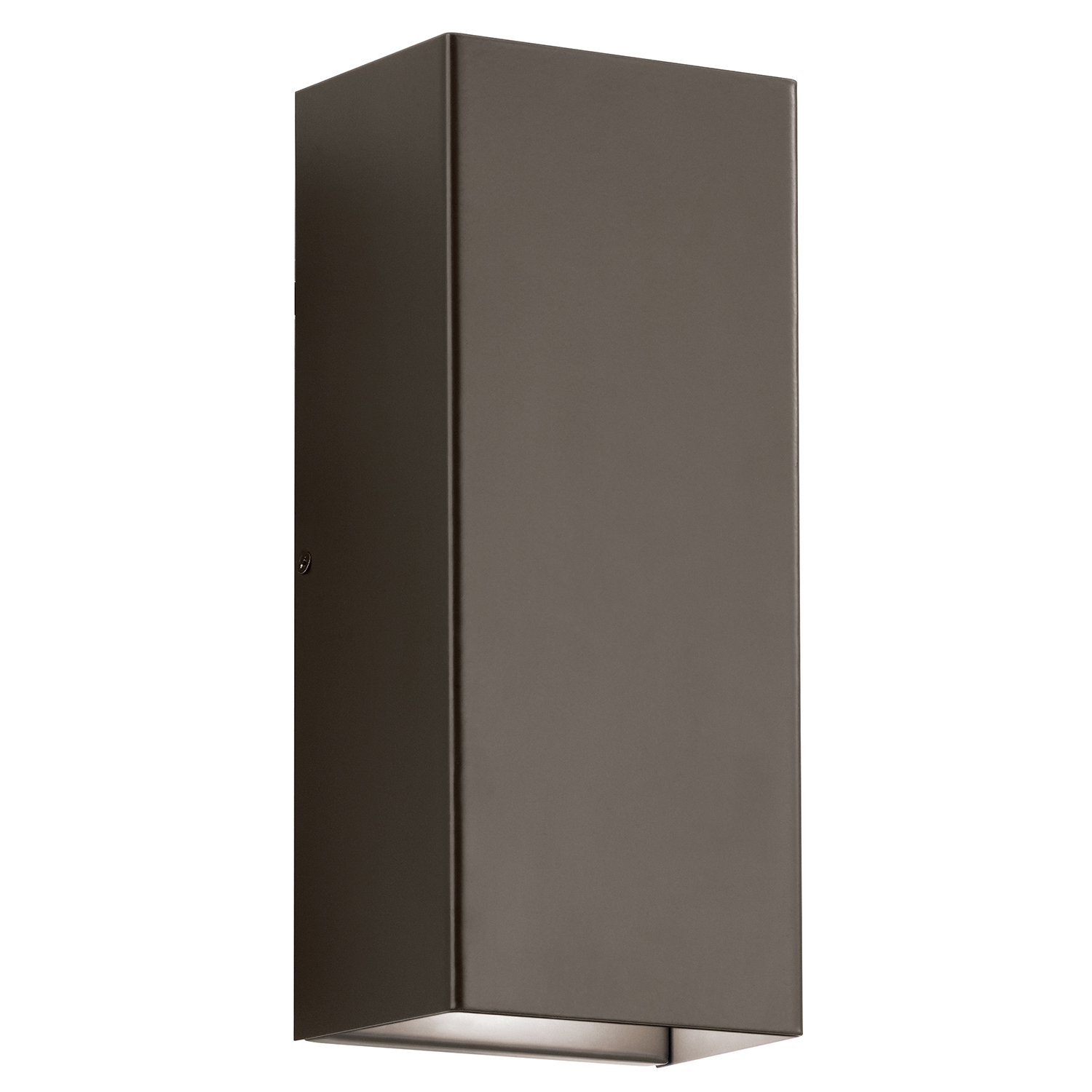 49551AZLED Walden Contemporary Energy Efficient Medium Outdoor Wall Light, (2) Lamp, 18 W Fixture, 120 V AC, Architectural Bronze Housing
