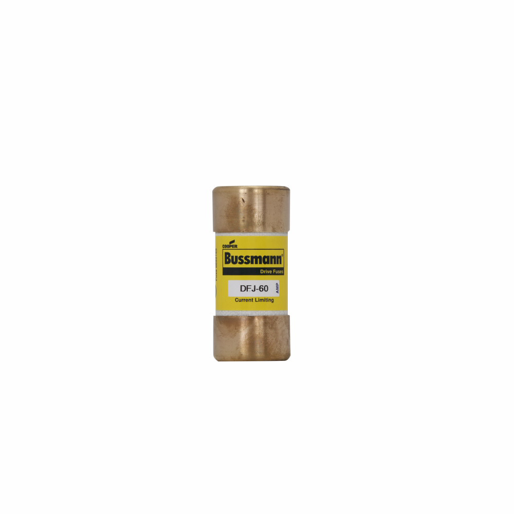 DFJ-45 Current Limiting High Speed Drive Fuse, 45 A, 600 V AC/450 V DC, 200/100 kAIC Interrupt, J Class, Cylindrical Body