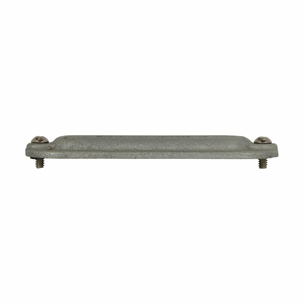 280F Condulet Form 8 Blank Cover, 3/4 in Hub, For Use With Condulet Rigid Conduit Bodies, Feraloy Iron Alloy, Electro-Galvanized/Aluminum Acrylic Painted