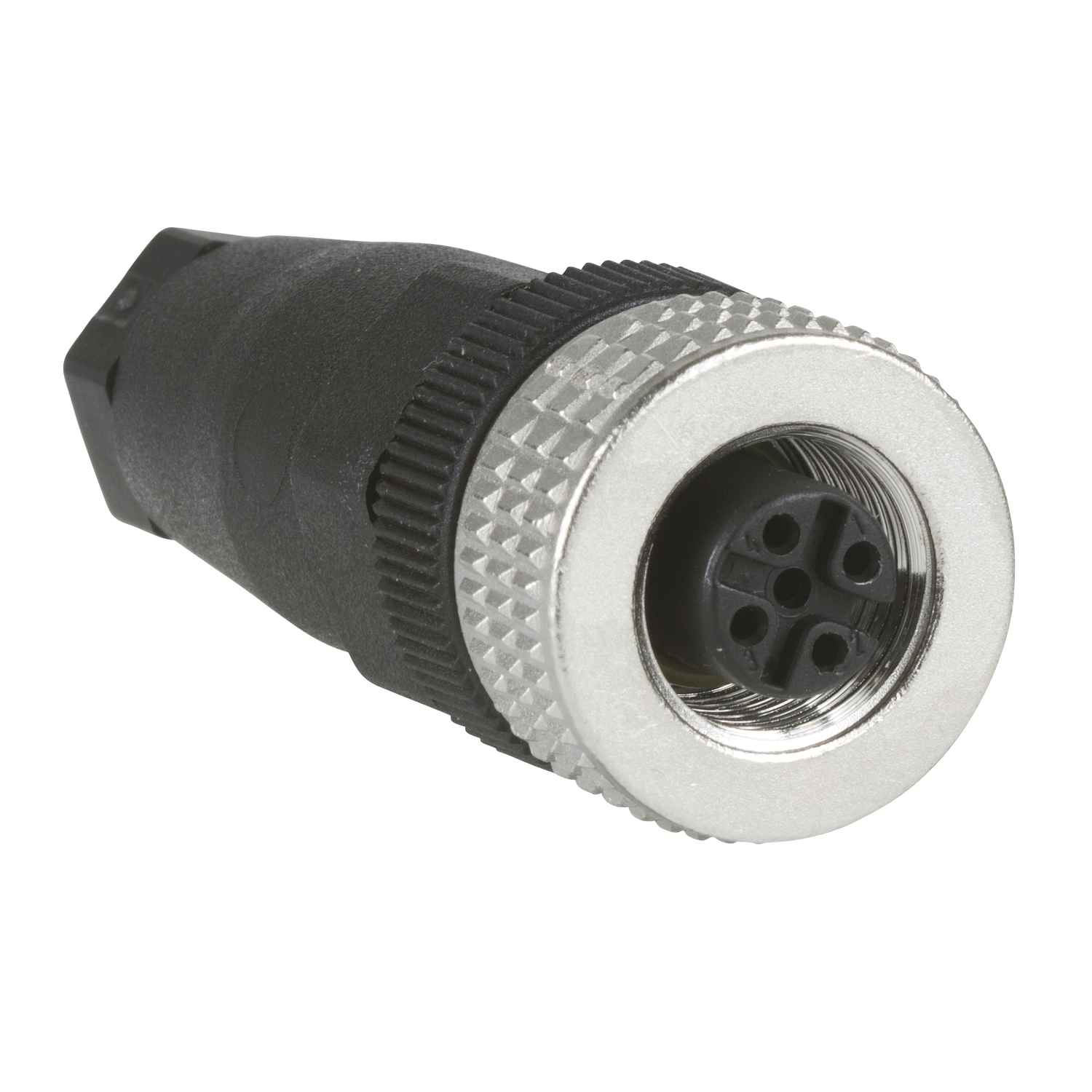 XZCC12FDM40B XZCC Plug-In Straight Connector, 125 V AC/150 V DC, 3 A