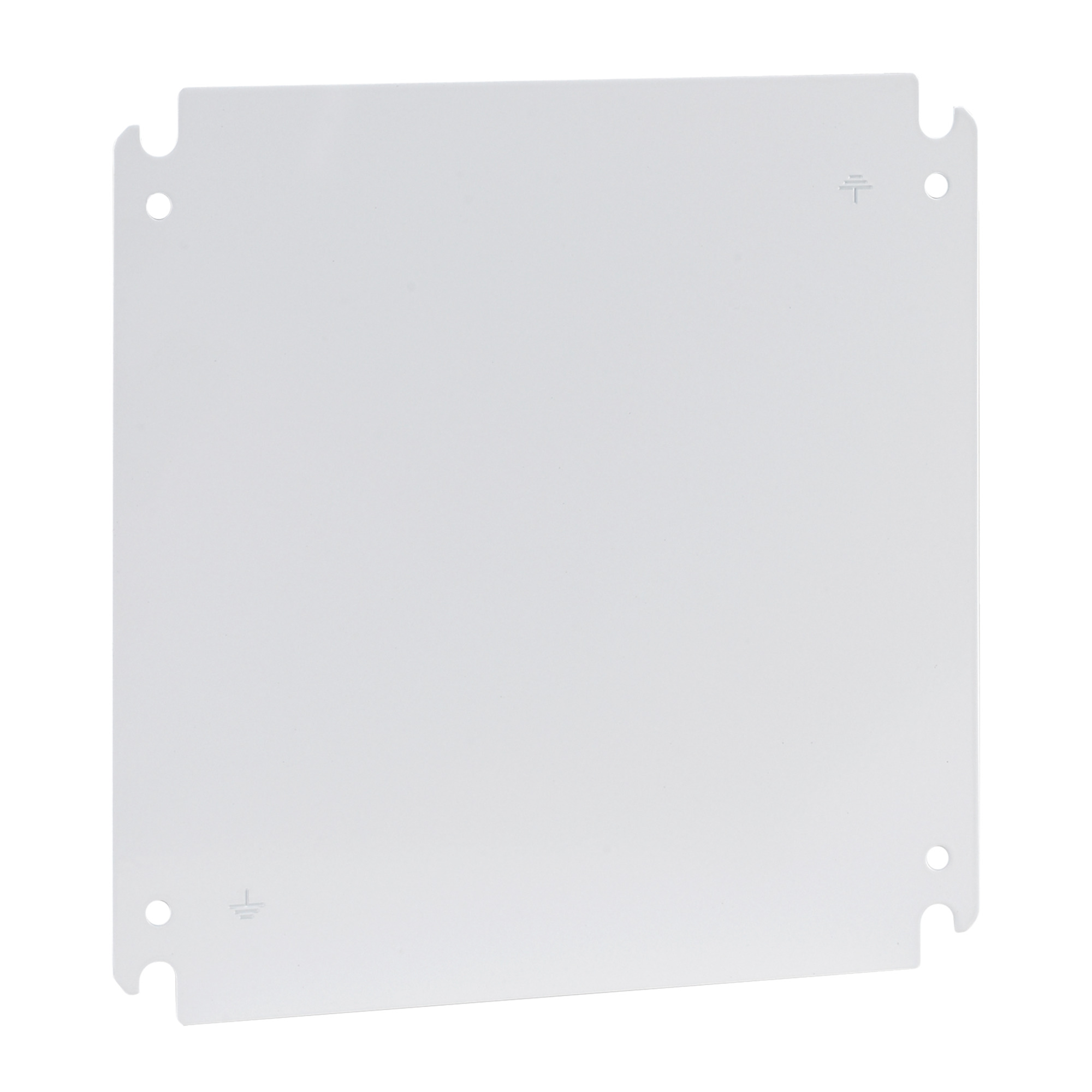 CP4245 Concept C2 Rear Door Panel, 13.08 in W x 12.07 in H, Steel, White