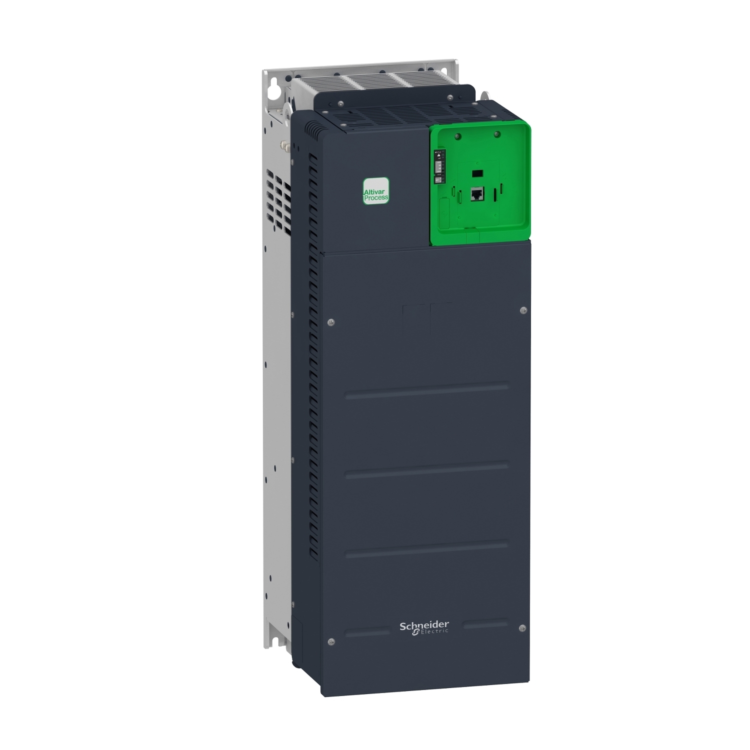ATV930D90N4ZU ATV900 3-Phase Standard Variable Speed Drive, 380 to 480 V, 156.2, 135.8 A Normal Duty/134.3, 118.1 A Heavy Duty, 125.0 hp Normal Duty/100.0 hp Heavy Duty, 10.43 in W x 12.09 in D