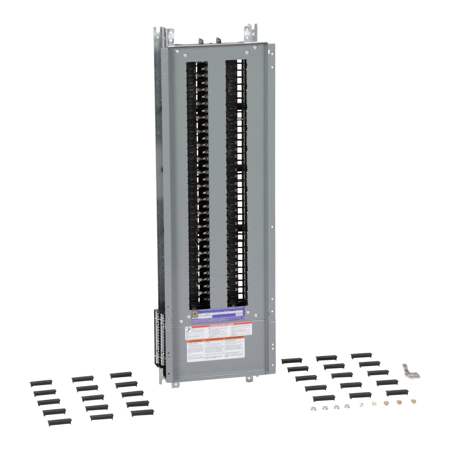 NQ72L2C NQ Series 1-Phase Panelboard Interior, 240 V AC/48 V DC, 225 A, 72 Spaces