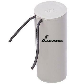 7C120M30RA Advance Dry Core and Coil Ballast Capacitor, Metal Halide Lamp, 12 uF, 300 V, Thermoplastic