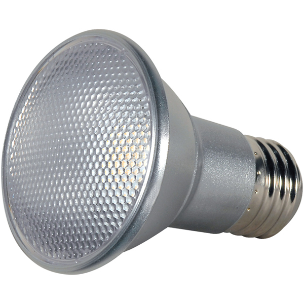 S9485 Dimmable Replacement LED Lamp, 7 W, 50 W Incandescent Equivalent, E26 Lamp, PAR20 Shape, 470 Lumens