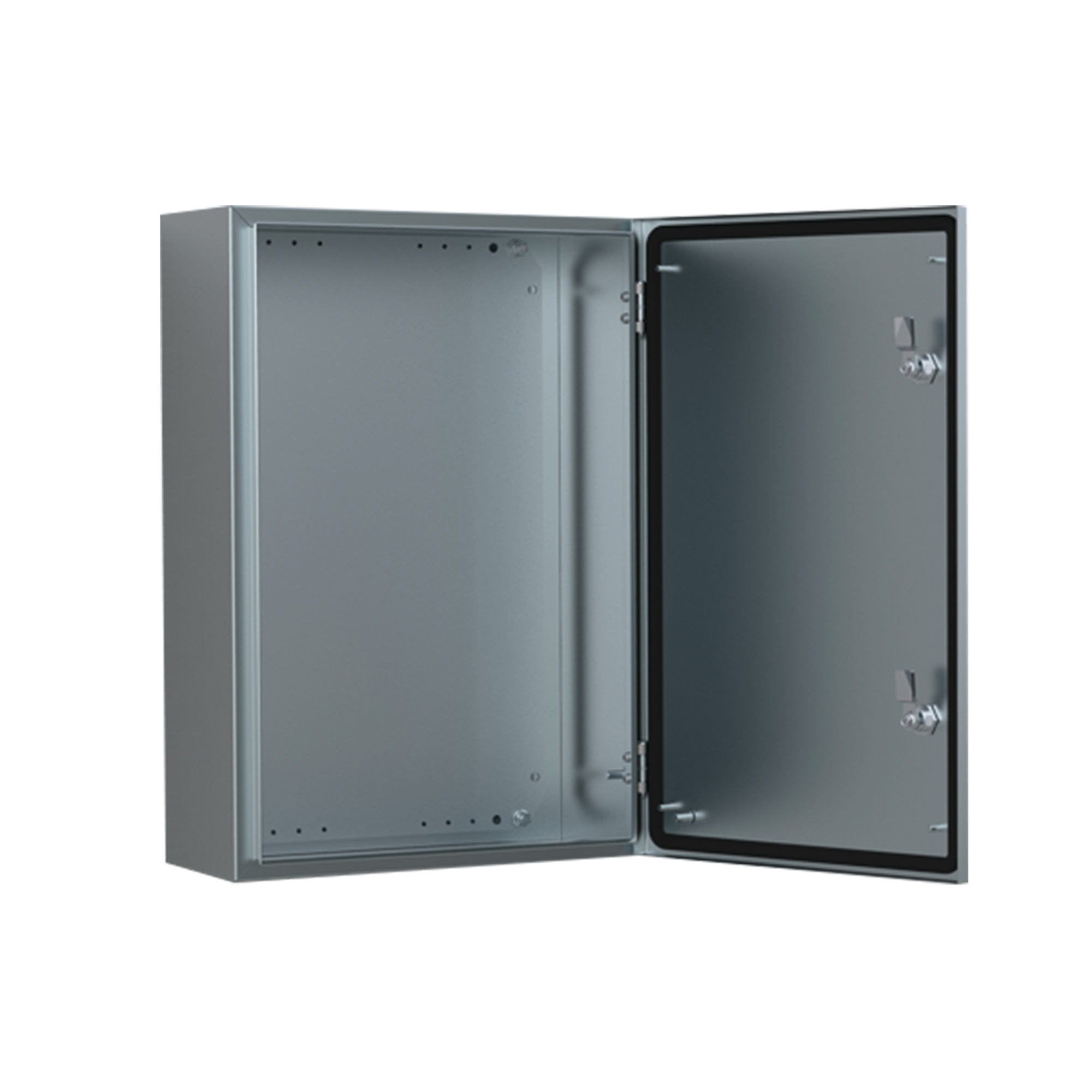 ASR0302015 1-Door Wall Mount Enclosure, 200 mm W x 150 mm D x 300 mm H, 4X/12/13/IK10/IP66 NEMA Rating, 304L Stainless Steel