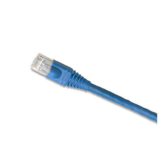 5G460-5L GigaMax UTP Standard Patch Cord, CAT 5e, 24 AWG Stranded Copper Conductor, 8P Modular Non-Keyed Plug Connector, 5 ft L Cord, Blue