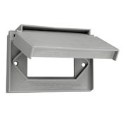 4996-GY Decora Weather Resistant Wallplate, Thermoplastic