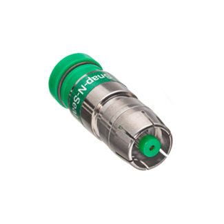 40985-CRU Compression RCA Connector, RCA Connector, RG6 Quad Shield Cable