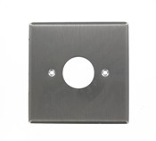 84092-40 Standard Size Traditional Wall Plate, 2 Gangs, 4.56 in W x 4.5 in H, 302 Stainless Steel