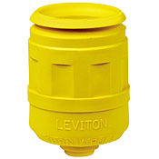 6017-LY Weather Resistant Locking Plug Boot, For Use With Locking Plug, 15 A, 3-Wire, Thermoplastic Elastomer, Yellow