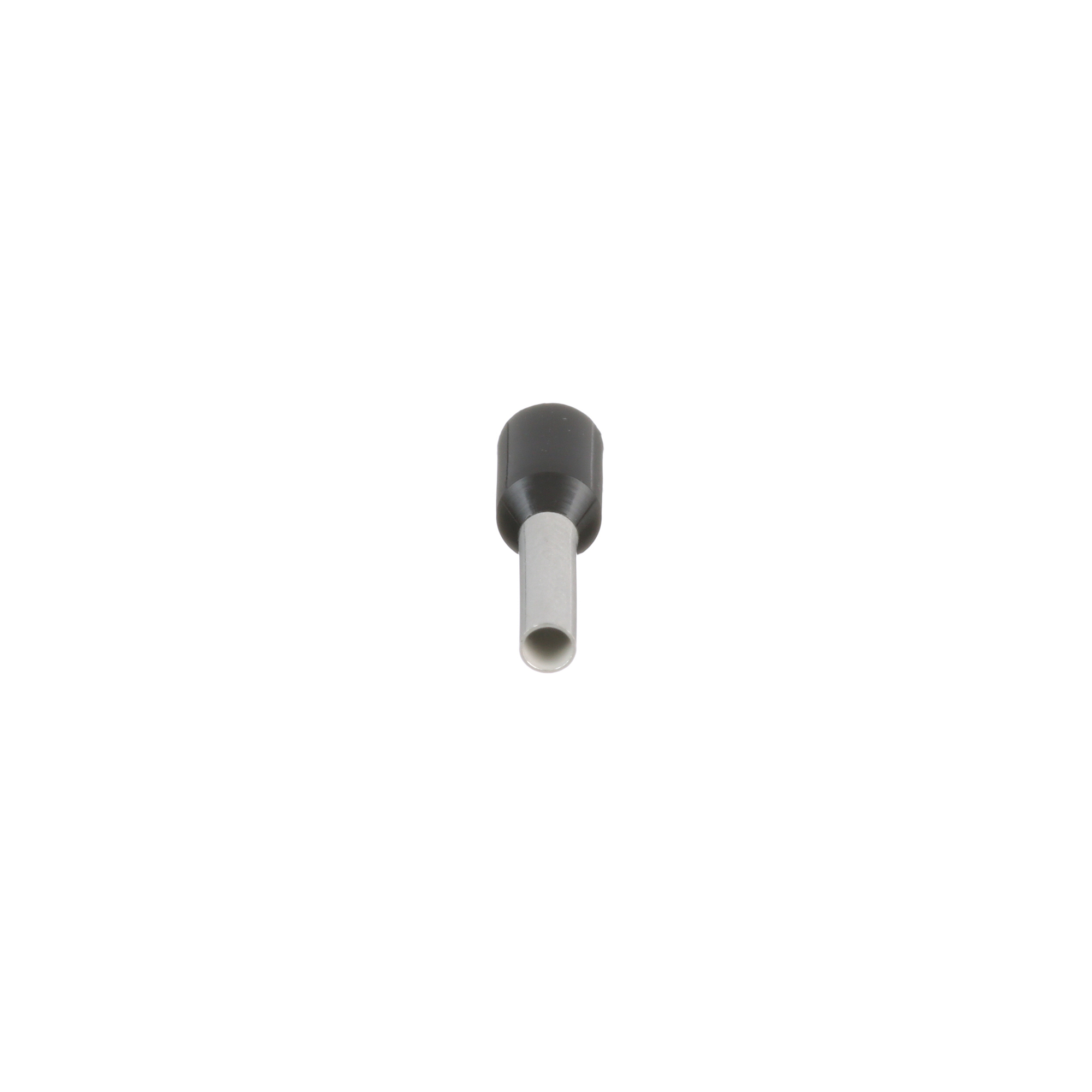 FSD78-8-D Pan-Term Type FSD Single Insulated Wire Ferrule, 16 AWG Stranded Conductor, 0.57 in L, Copper, Black