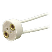 80054 Quartz Miniature Lampholder, 750 W Lamp, 250 V AC, 12 A, G4/G6.35/GY6.35/GX5.3/GZ4 Lamp