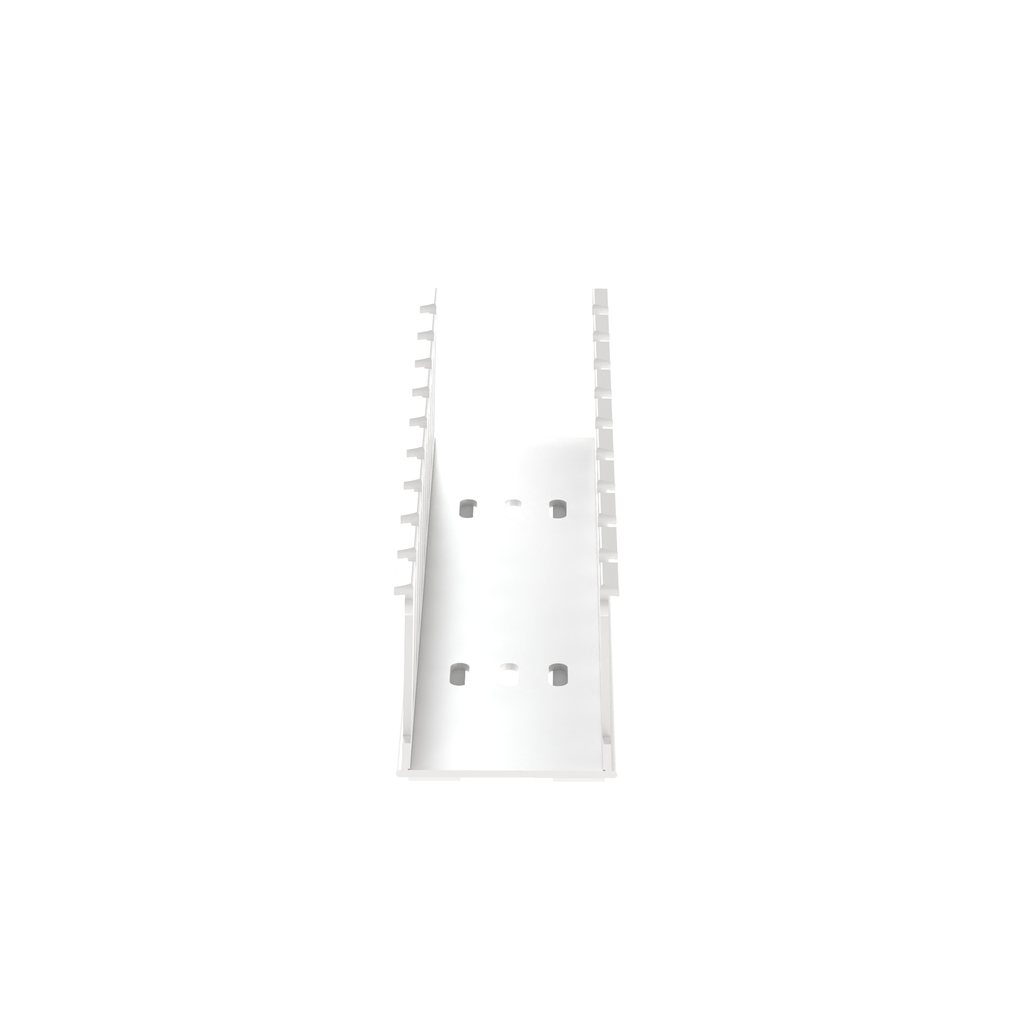 NE2X2WH6 Panduct Type NE Base Wiring Duct, 0.31 in Wide Slot Slot, 2.14 in W x 2 in D, PPO